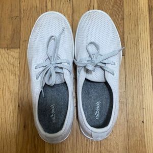 Allbirds tree slippers sneakers 7 white slip on